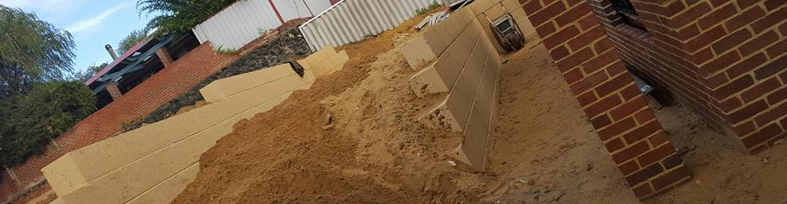 Limestone Wall Retaining in Bunbury and Busselton